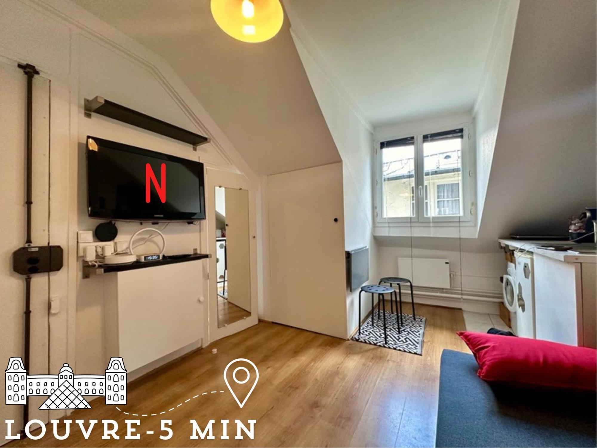 Pyramide & Louvre Appartement *